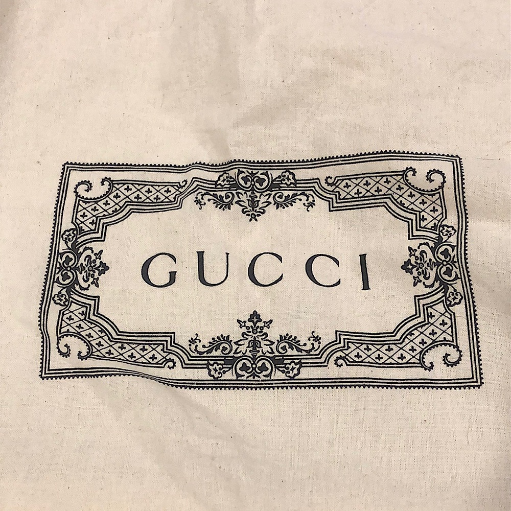 Authentic Vintage Gucci Canvas Double Sided Shoul… - image 8